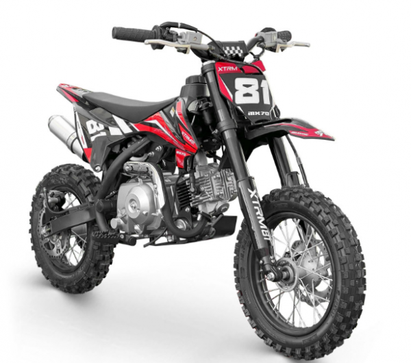 Kinder Motocross Bikes MX70cc 12/10 Automatik